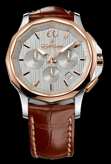 Corum Admiral's Cup Legend 42 Chronograph Steel and Red Gold watch REF: 984.101.24/0F02 FH11 Review